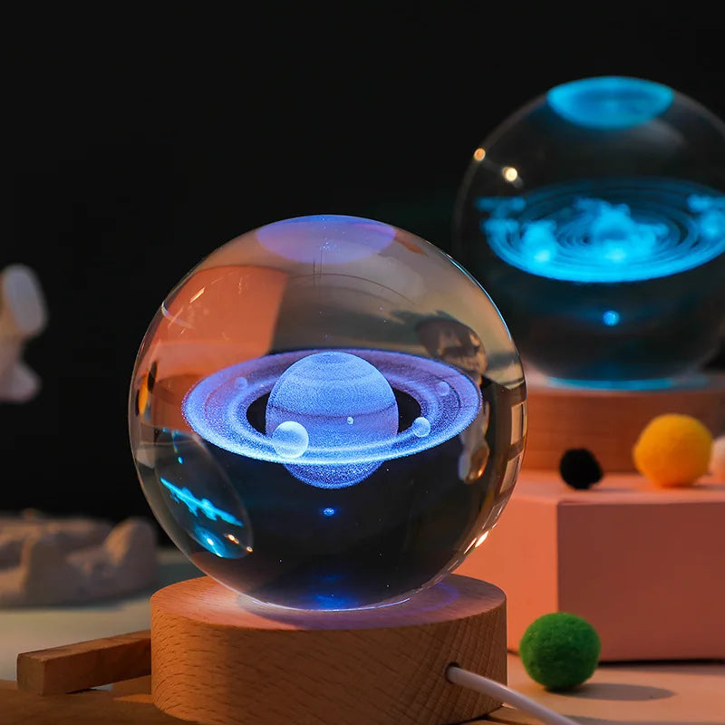 Cosmos Crystal Ball Night Light